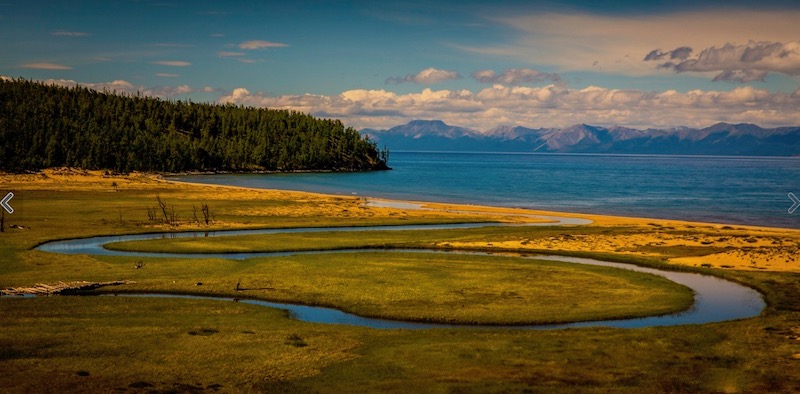 paesaggio lago Khovsgol- Mongolia 