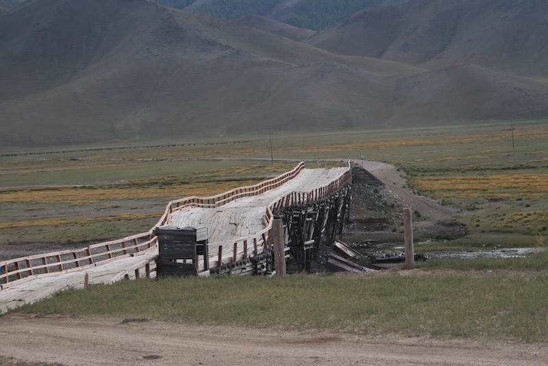 ponte di legno a Tariat- Mongolia